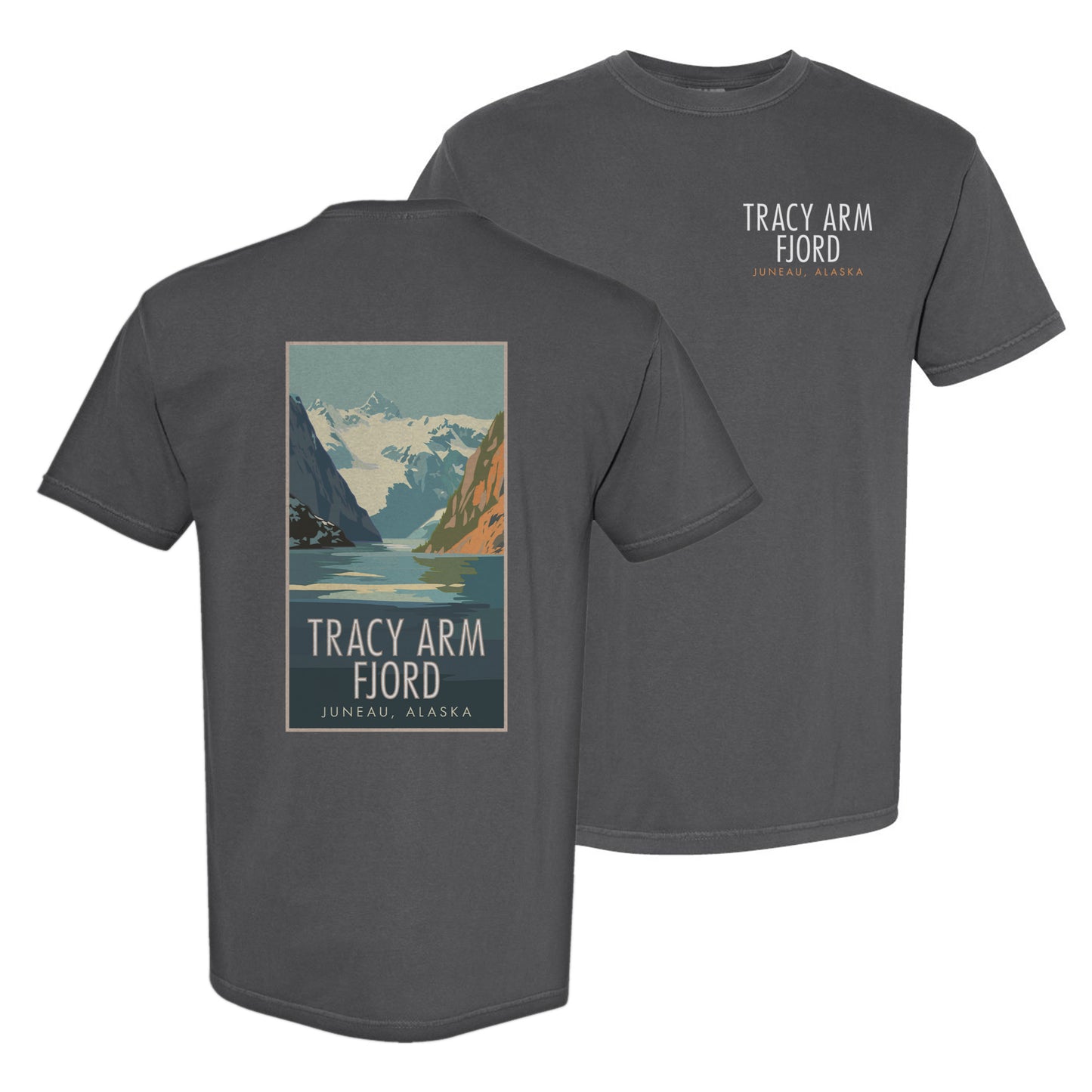 Tracy Arm Fjord - Comfort Colors Heavyweight T-Shirt