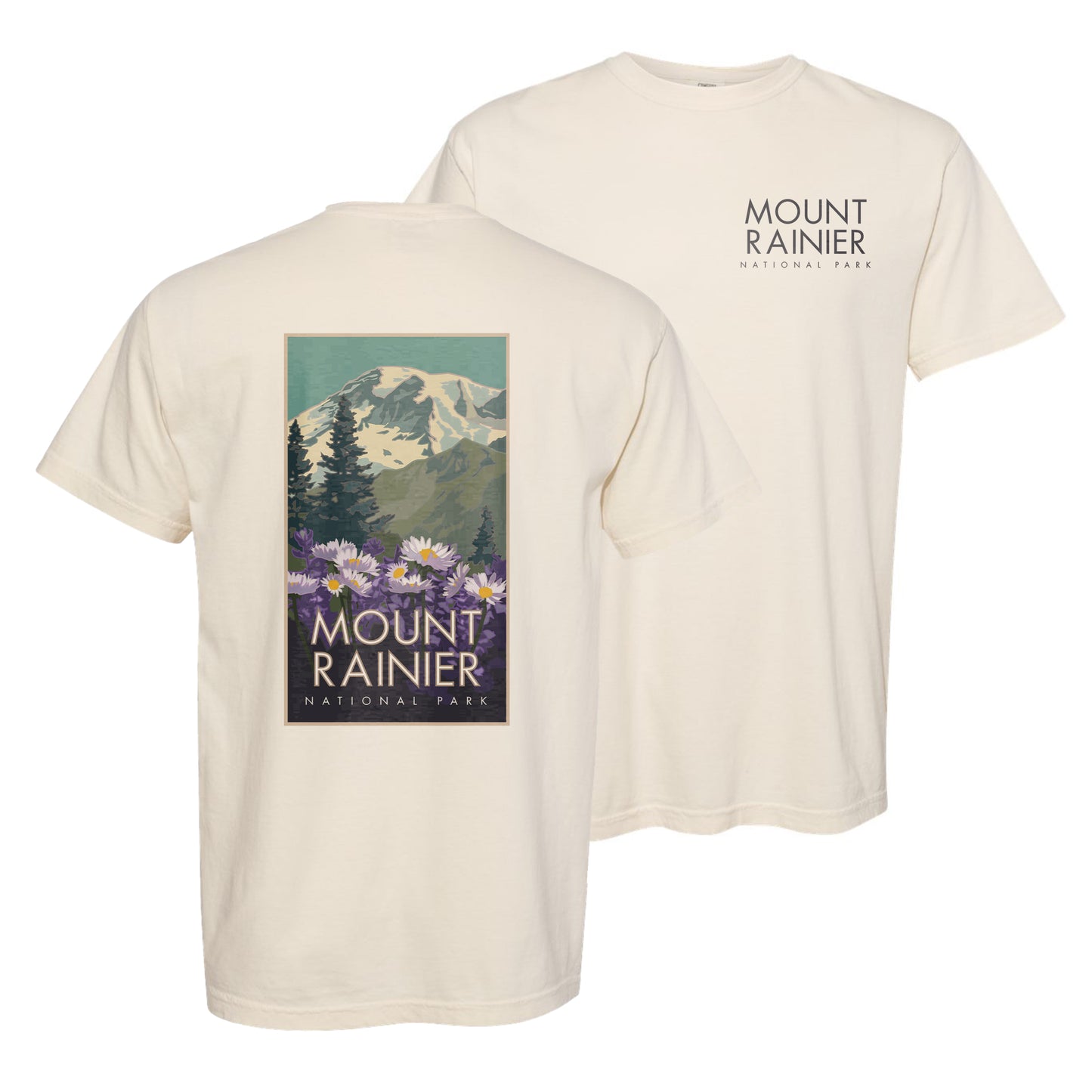 RAINIERMTSPRING - Comfort Colors Heavyweight T-Shirt