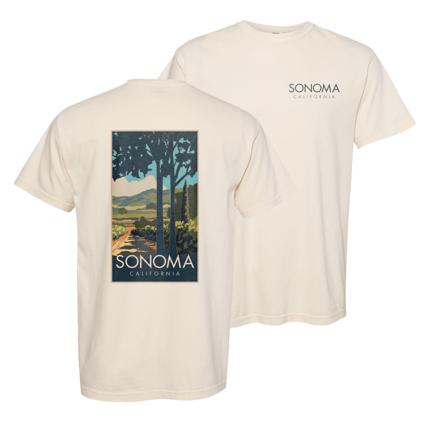 SONOMAVALLEYWINERY - Comfort Colors Heavyweight T-Shirt