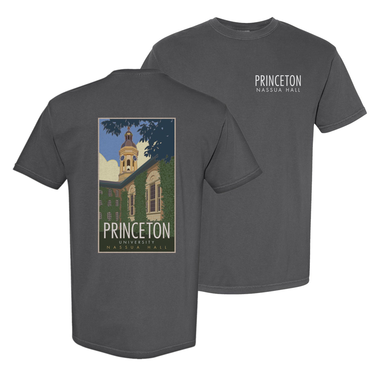 Princeton Nassua Hall - Comfort Colors Heavyweight T-Shirt