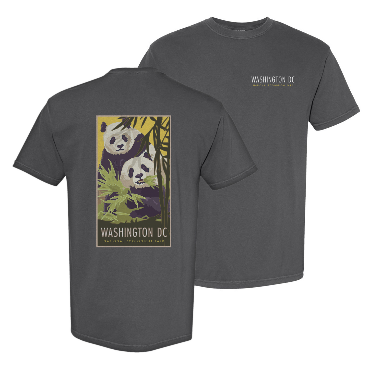 Washington DC Pandas - Comfort Colors Heavyweight T-Shirt