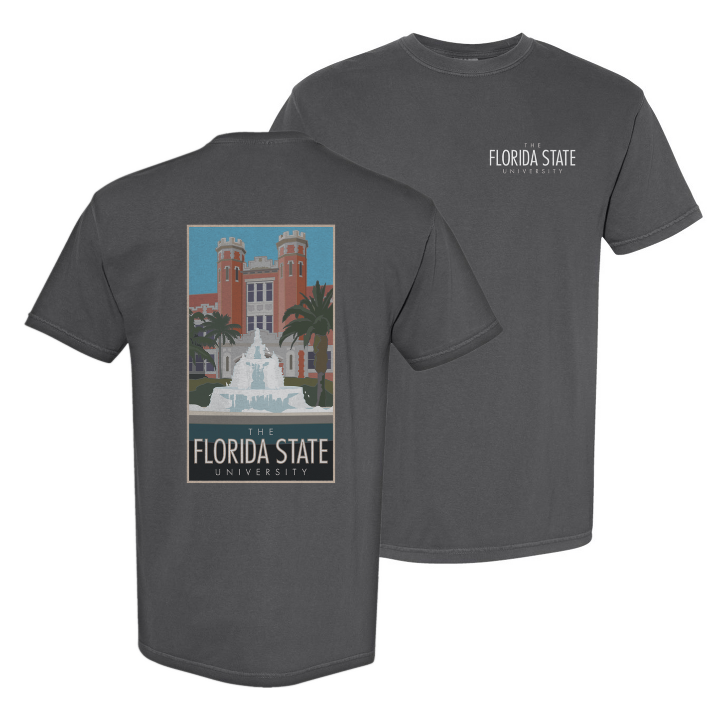 Florida (Manatee) - Comfort Colors Heavyweight T-Shirt