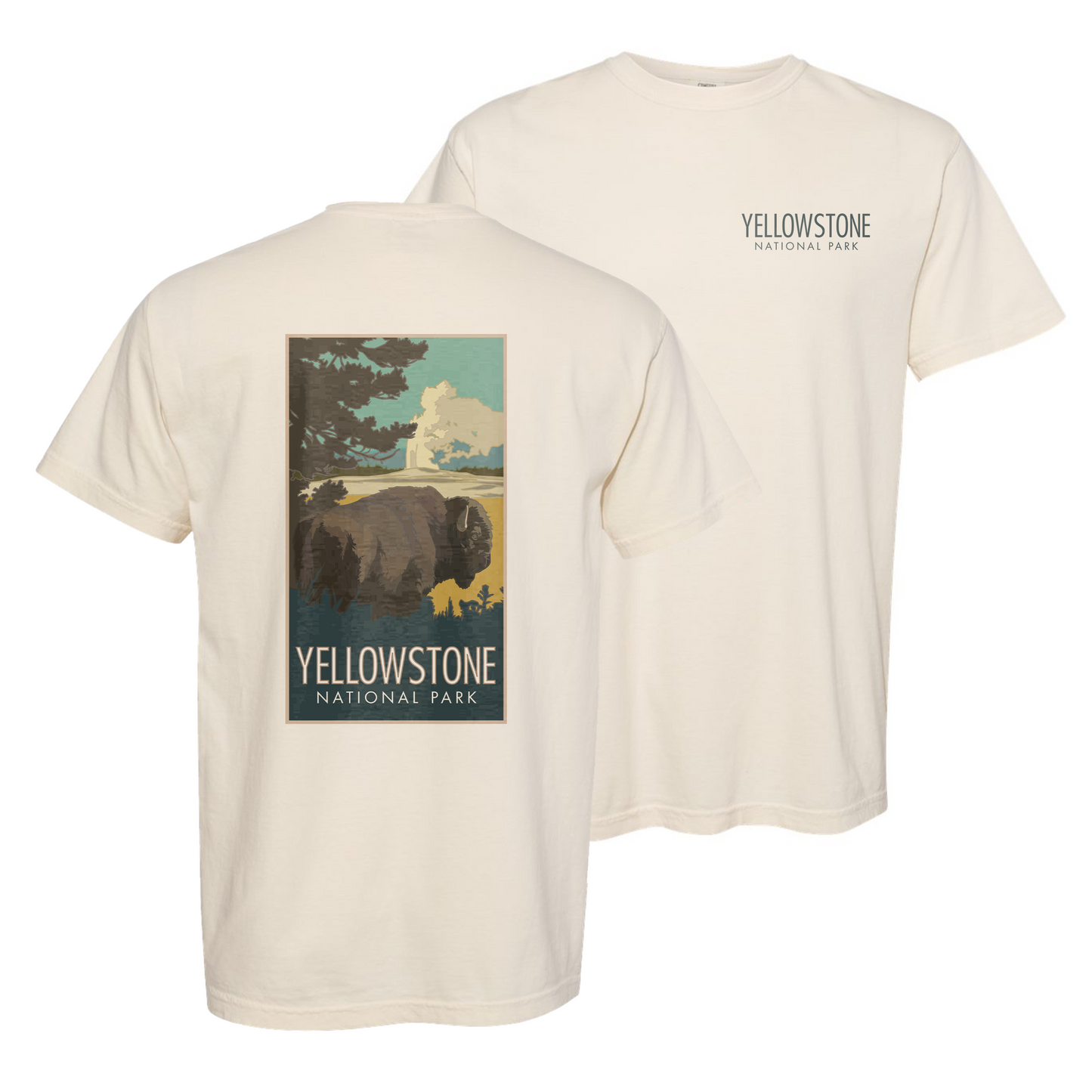 YELLOWSTONEBISONOF - Comfort Colors Heavyweight T-Shirt