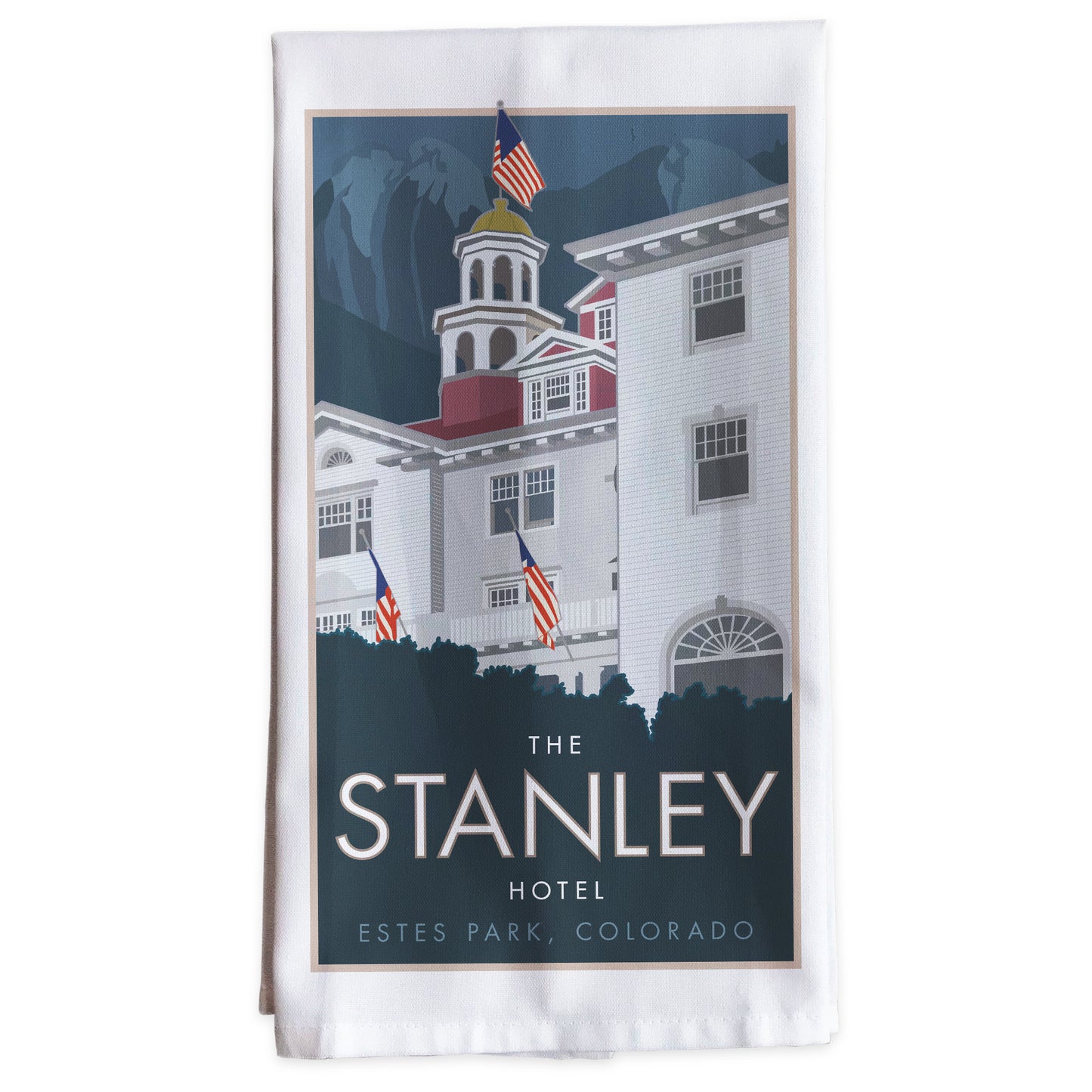 Stanley Hotel - Tea Towel