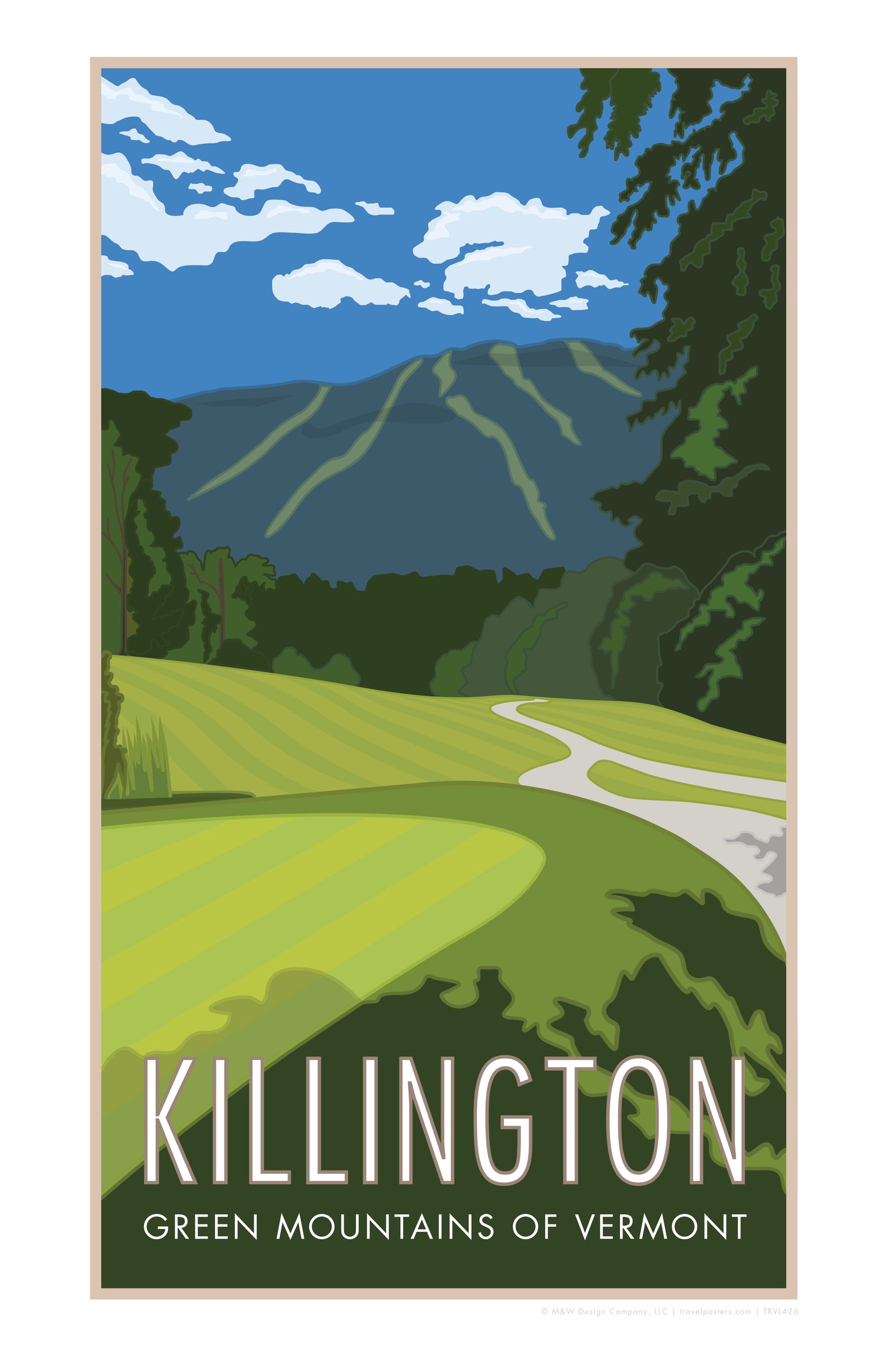 Killington Golf - Poster