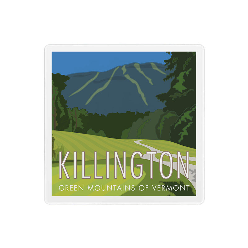 Killington Golf - 4" x 4" Sandstone Coaster
