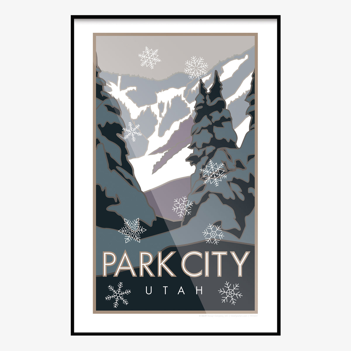 Park City Utah Travel Poster