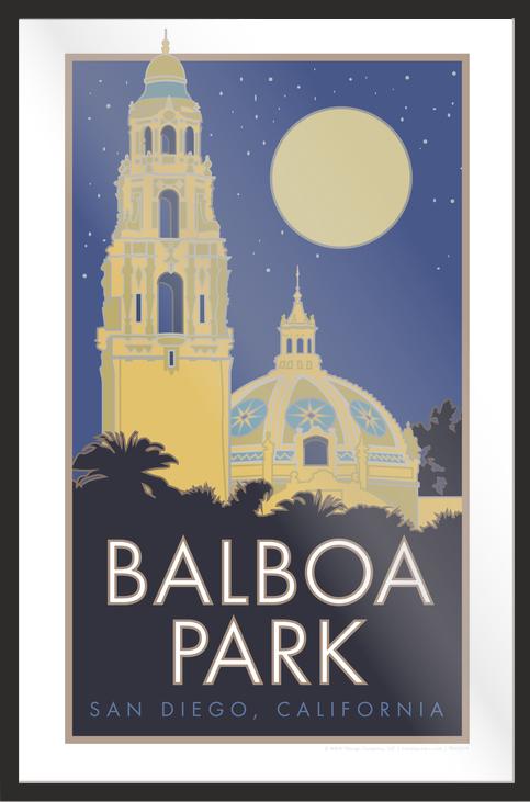 Balboa Park, San Diego California - Poster