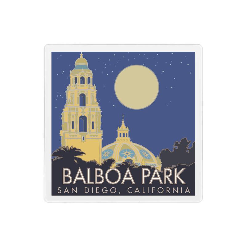 Balboa Park, San Diego California - 4" x 4" Sandstone Coaster