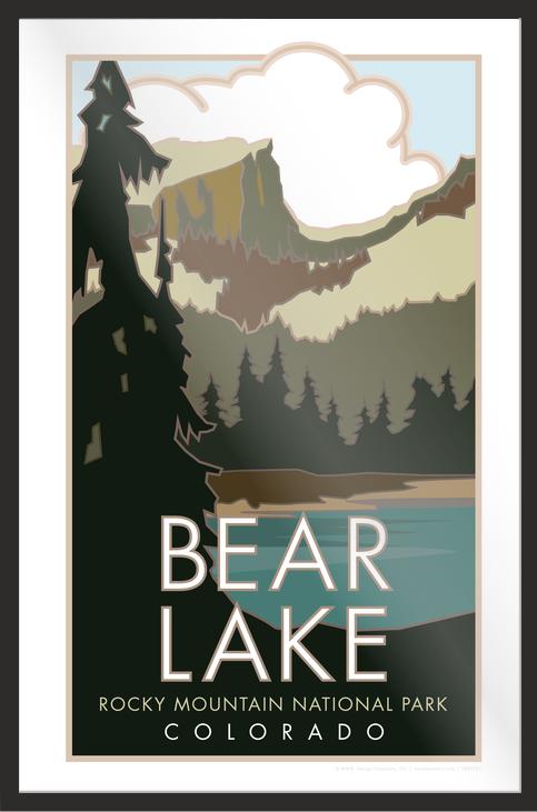 Bear Lake #2, Rocky Mountain National Park, Colorado - Poster