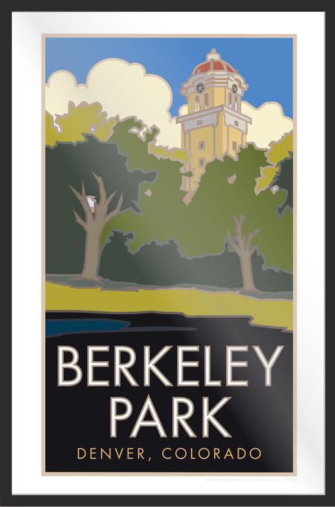 Berkeley Park, Denver, Colorado - Poster