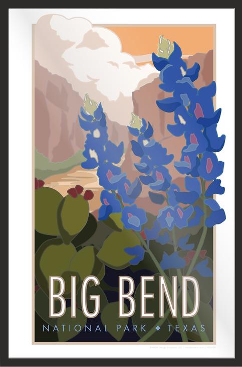 Big Bend National Park - Texas- Poster