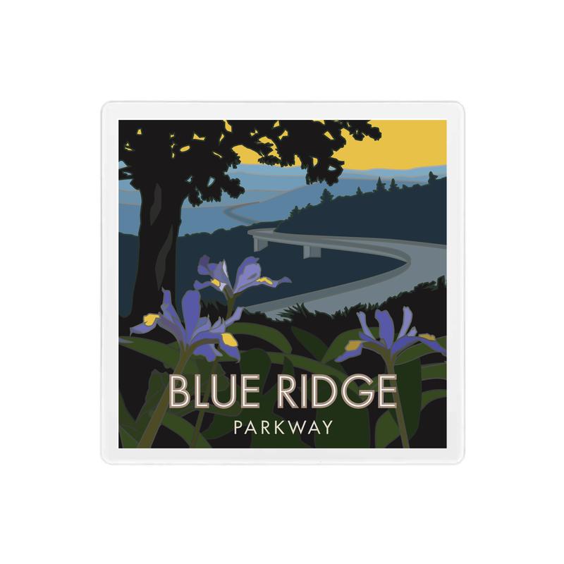 Blue Ridge Parkway - 4" x 4" Sandstone Coaster