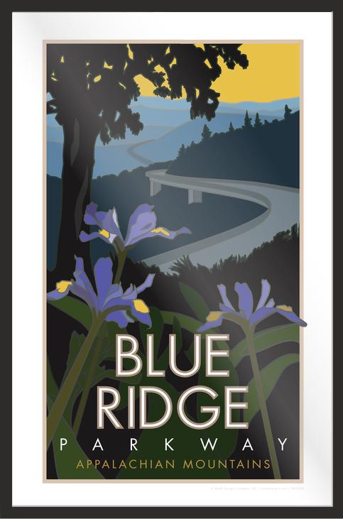 Blue Ridge Parkway - Poster