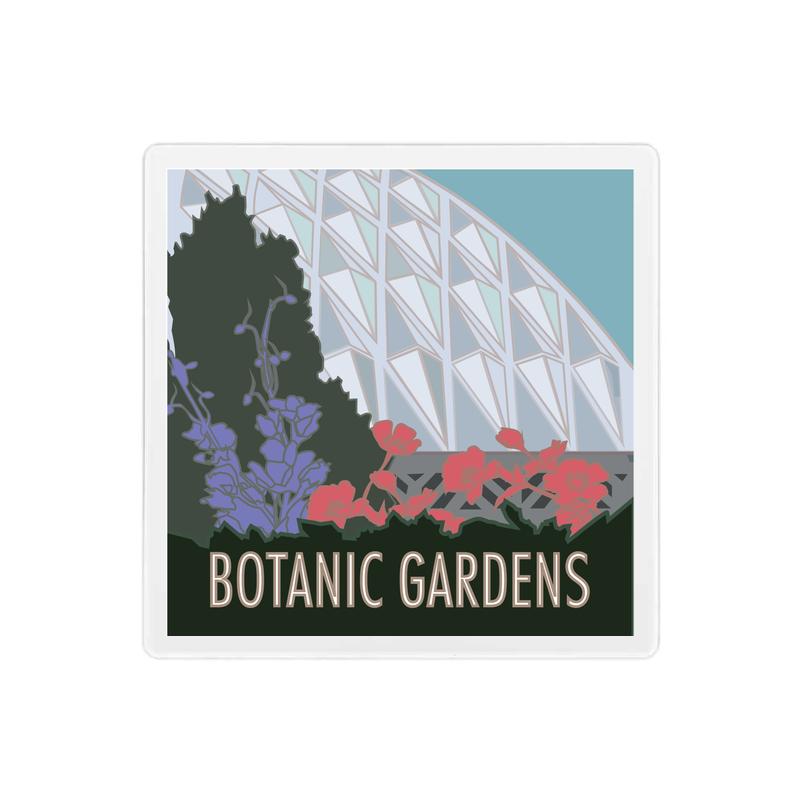 Botanic Gardens, Denver, Colorado - 4" x 4" Sandstone Coaster