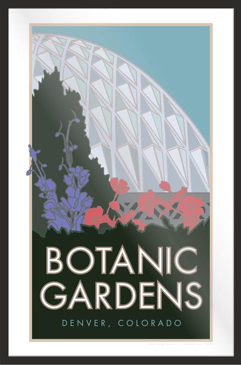 Botanic Gardens, Denver, Colorado - Poster