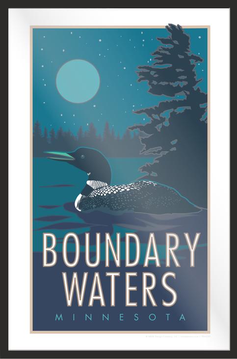 Boundary Waters, Minnesota - Poster