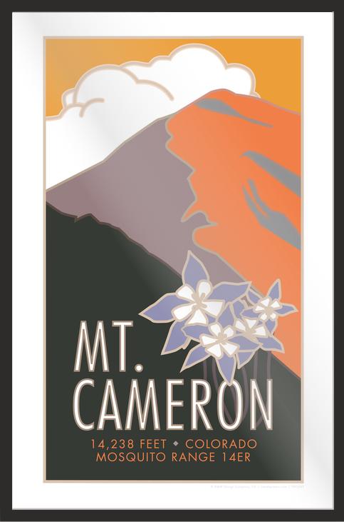 Mt. Cameron, Colorado - Colorado 14er - Poster