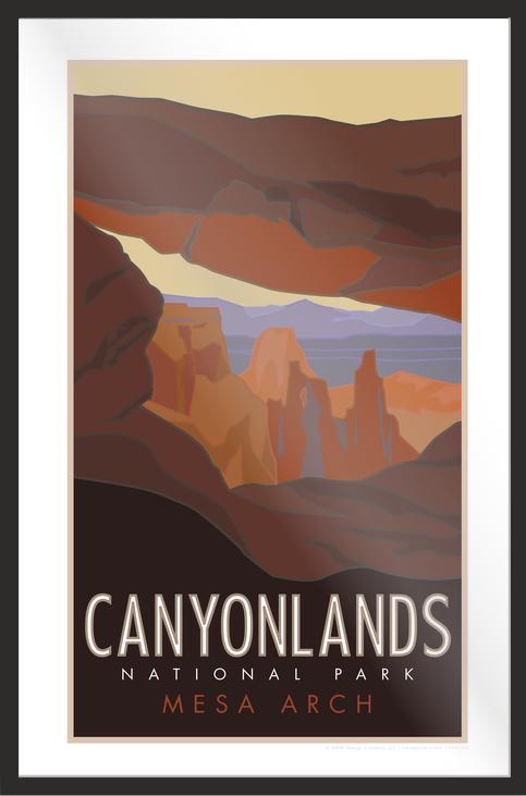 Canyonlands National Park, Utah - Mesa Arch - Poster