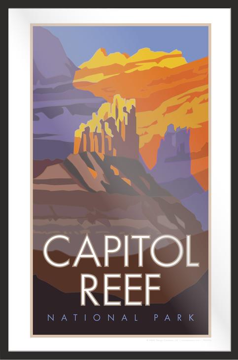 Capitol Reef National Park, Utah - Poster