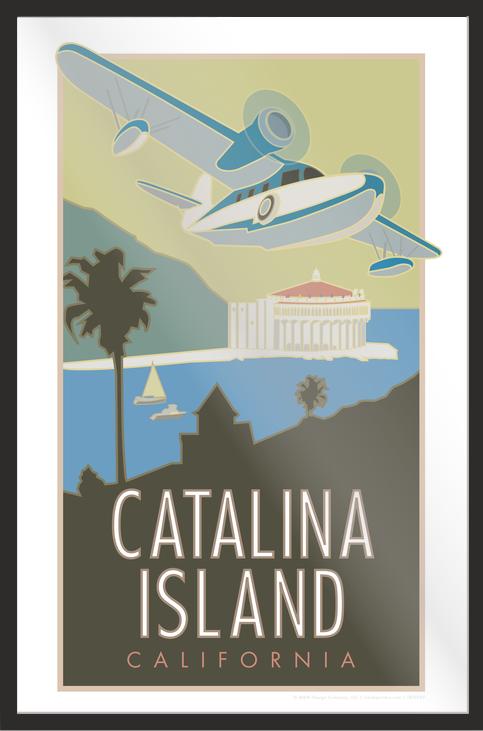 Catalina Island, California - Poster