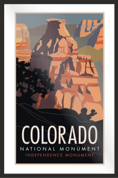Colorado National Monument #2 (Independence Monument) - Poster