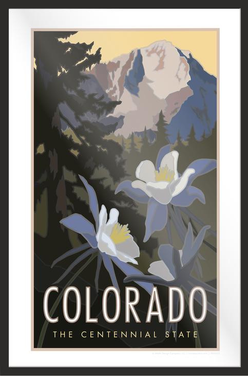 Colorado - The Centennial State - Poster