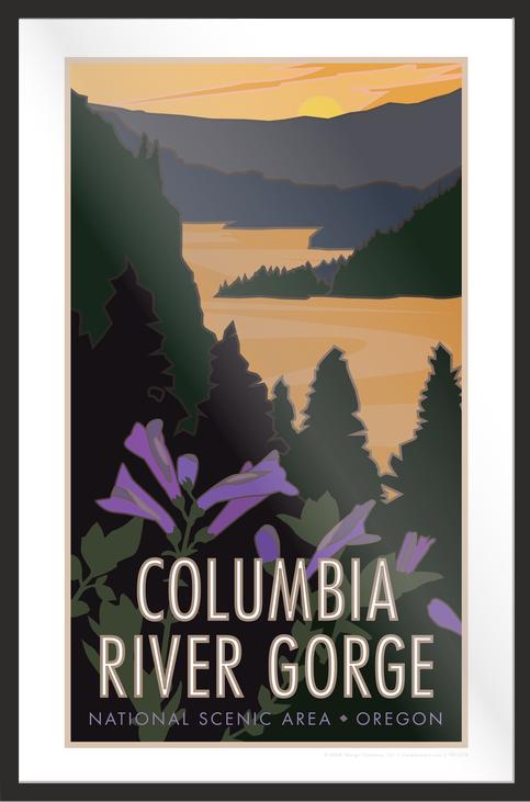 Columbia River Gorge, National Scenic Area - Poster