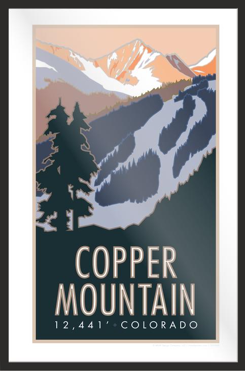 Copper Mountain, Colorado - Poster