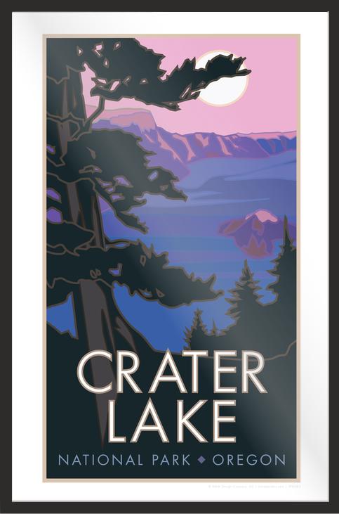 Crater Lake National Park - Oregon - Poster