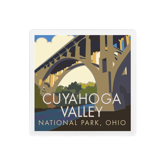 Cuyahoga Valley National Park, Ohio - 4" x 4" Coaster
