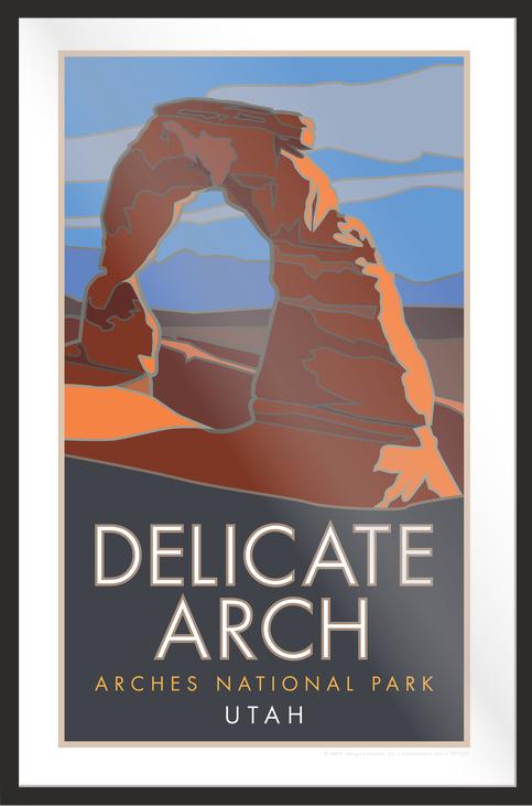 Delicate Arch, Arches National Park, Utah - Poster