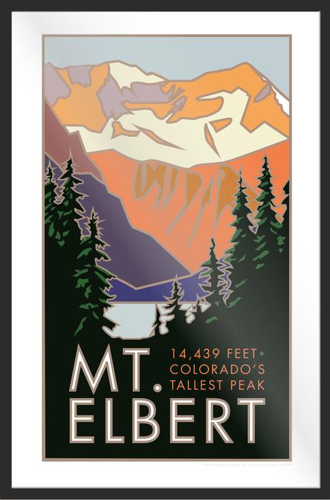 Mt. Elbert, Colorado - Colorado 14er - Poster