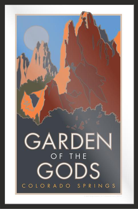 Garden of the Gods, Colorado - Poster