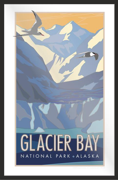 Glacier Bay National Park - Alaska- Poster