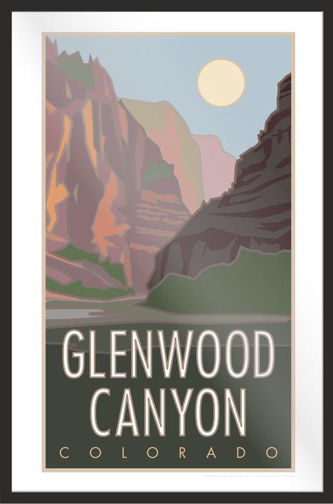 Glenwood Canyon, Colorado - Poster