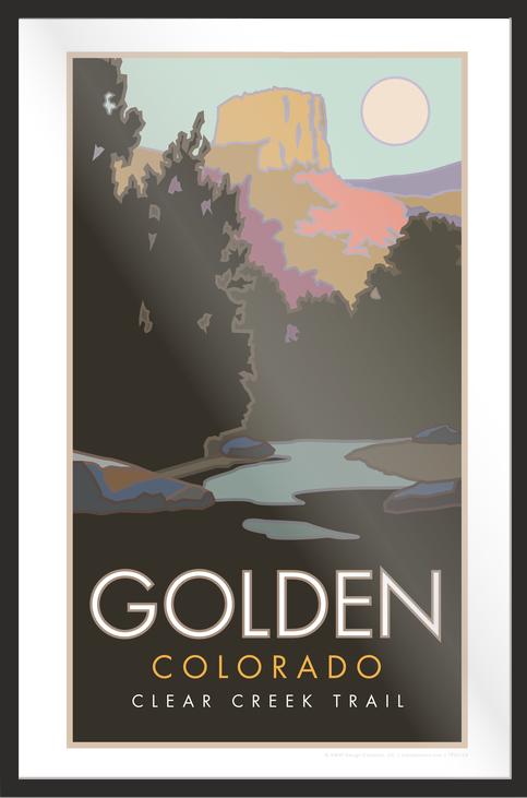 Golden, Colorado - Poster