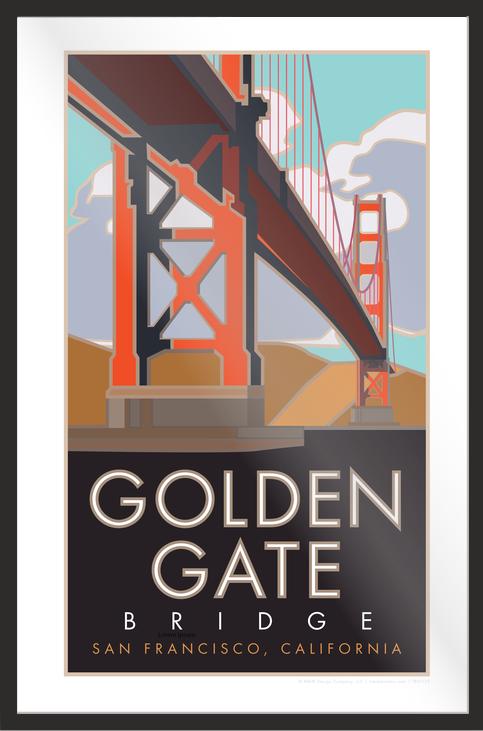 Golden Gate Bridge 1, San Francisco, California - Poster