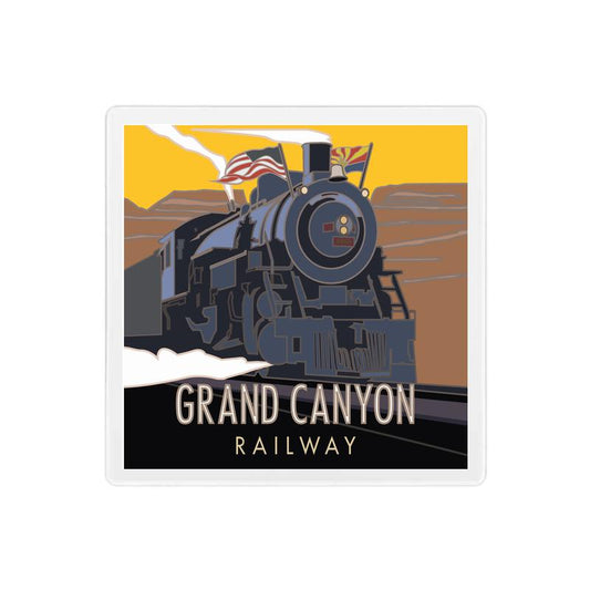 Grand Canyon Railway, Arizona - 4" x 4" Coaster