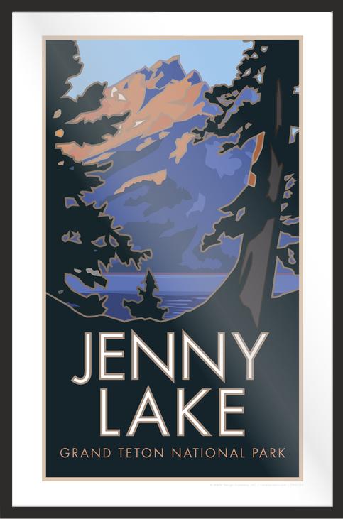 Grand Teton National Park (Jenny Lake) #2, Wyoming - Poster