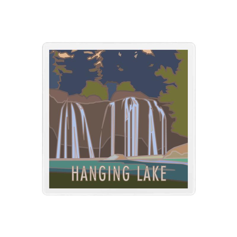 Hanging Lake, Colorado - 4" x 4" Sandstone Coaster