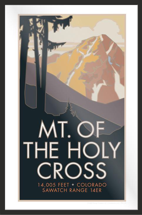 Mt. of the Holy Cross, Colorado - Colorado 14er - Poster