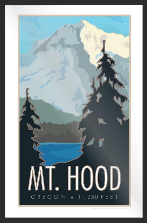 Mt. Hood - Oregon - Poster