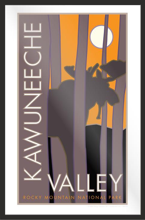 Kawuneeche Valley, Colorado - Poster