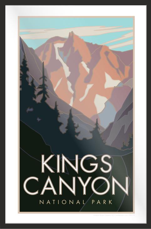 Kings Canyon National Park, California - Poster