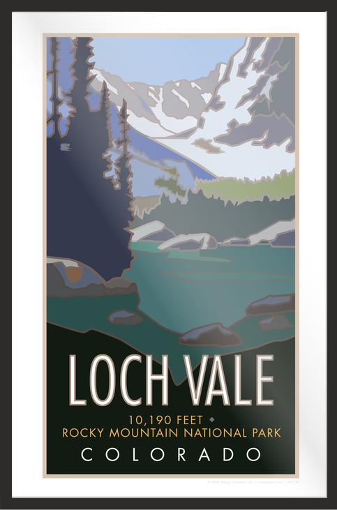 Loch Vale, Rocky Mountain National Park, Colorado - Poster
