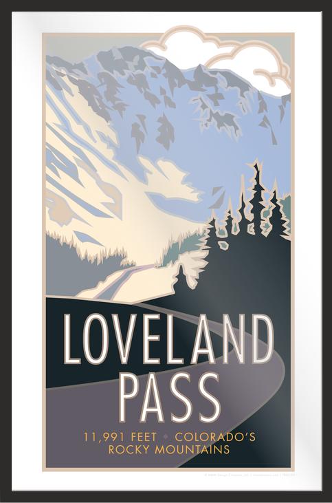 Loveland Pass, Colorado - Poster