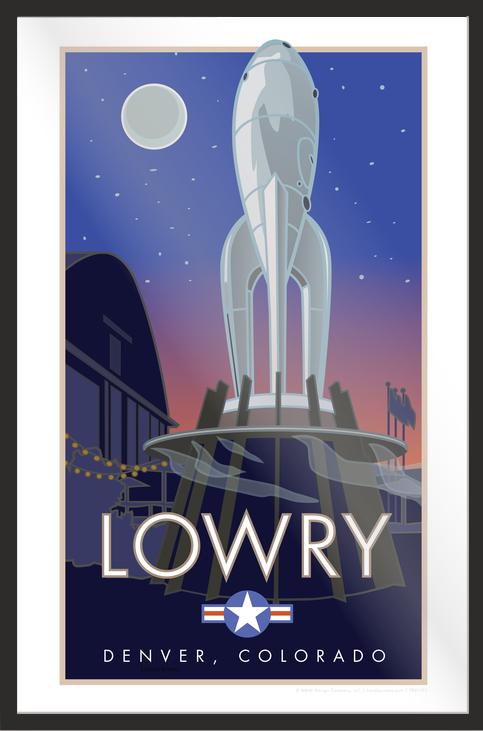Lowry Neighborhood, Denver, Colorado - Poster