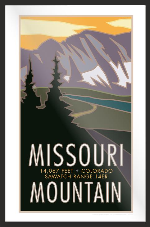 Missouri Mountain, Colorado - Colorado 14er - Poster