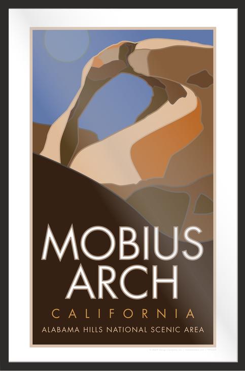 Mobius Arch (Alabama Hills NSA), California - Poster